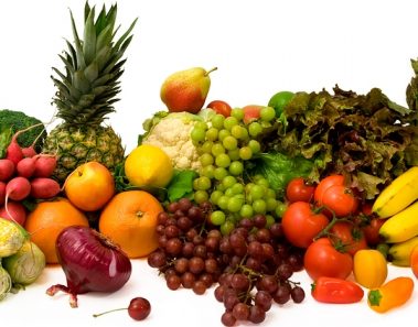 fruits and vegetables