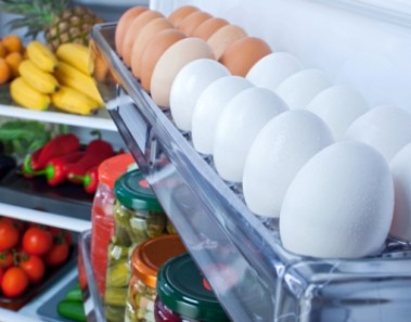 eggs in the refrigerator
