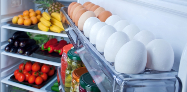 eggs in the refrigerator