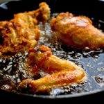 frying chicken