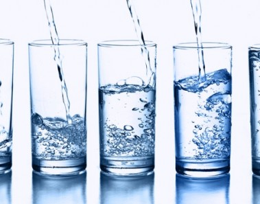 glasses of water
