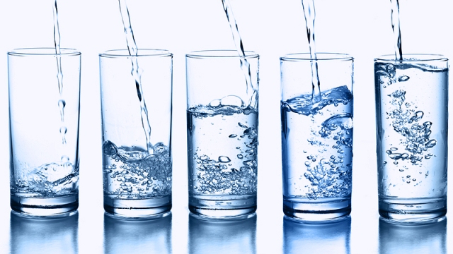 glasses of water