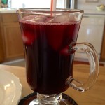 zobo drink in a cup