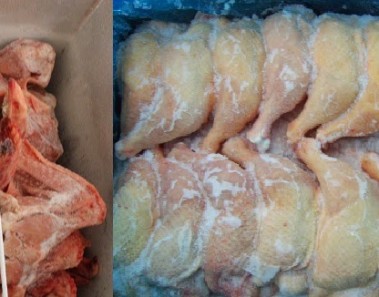 frozen chicken turkey