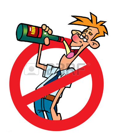 no alcohol sign