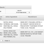 Vitamilk NAFDAC number
