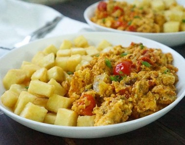 yam and fried egg 9jafoodie