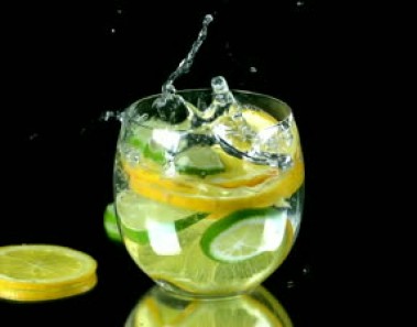 lemon water