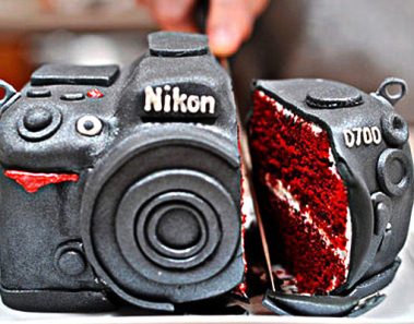 Nikon Camera Creative Cake
