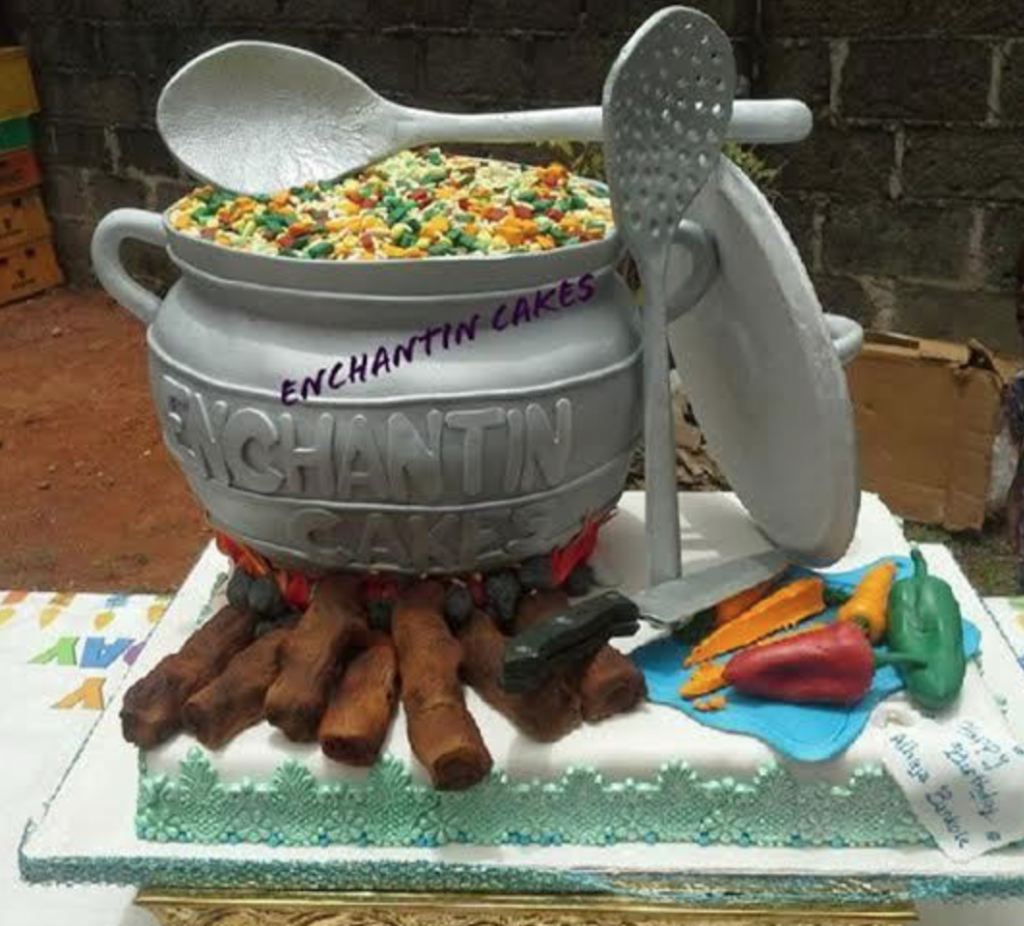 Cake 1: Ajase Cooking Pot
