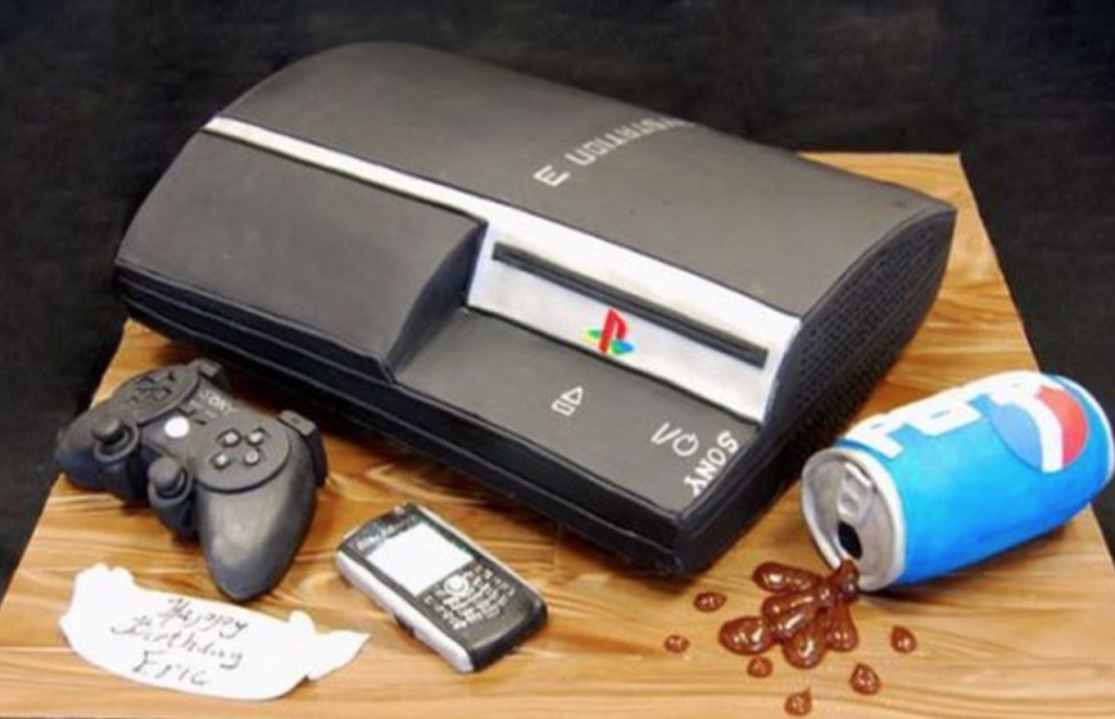 Cake 2: Video Game With Pepsi Can